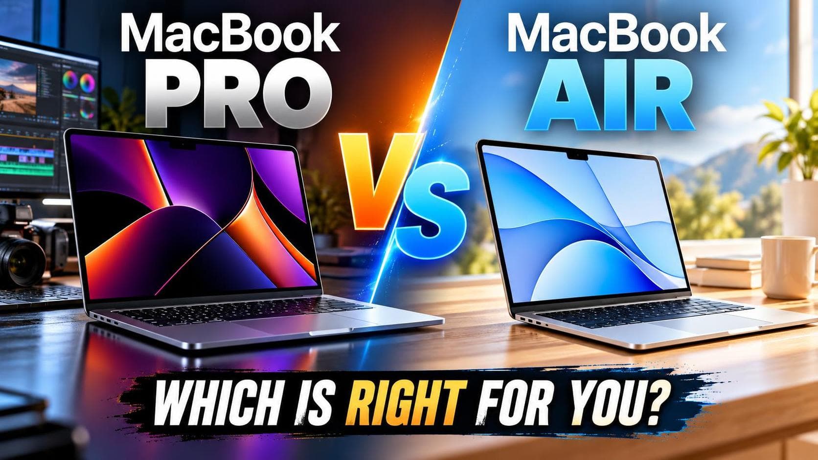 MacBook Pro vs Air: Which is Right for You