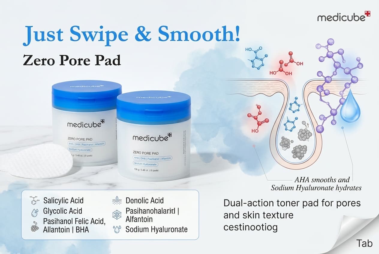Medicube Zero Pore Pad 2.0 Review (2026): Does It Really Shrink Pores?