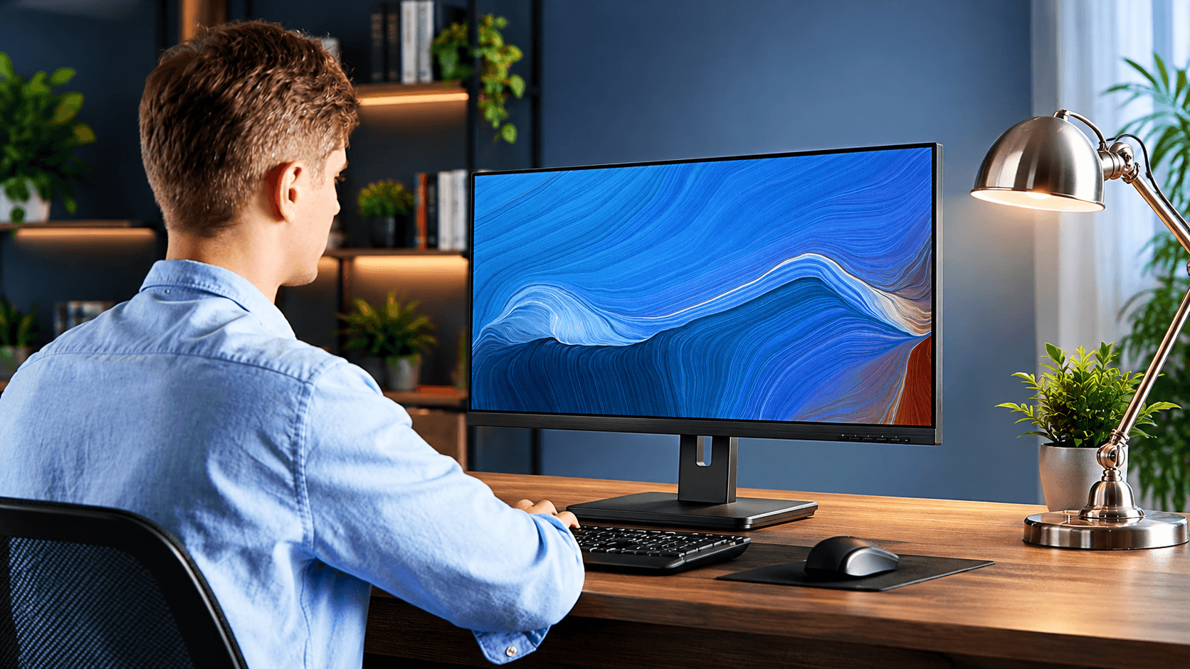 Amazon Basics 27" FHD IPS Monitor, 75Hz, HDMI/DP/VGA: A Practical Display for Work and Entertainment