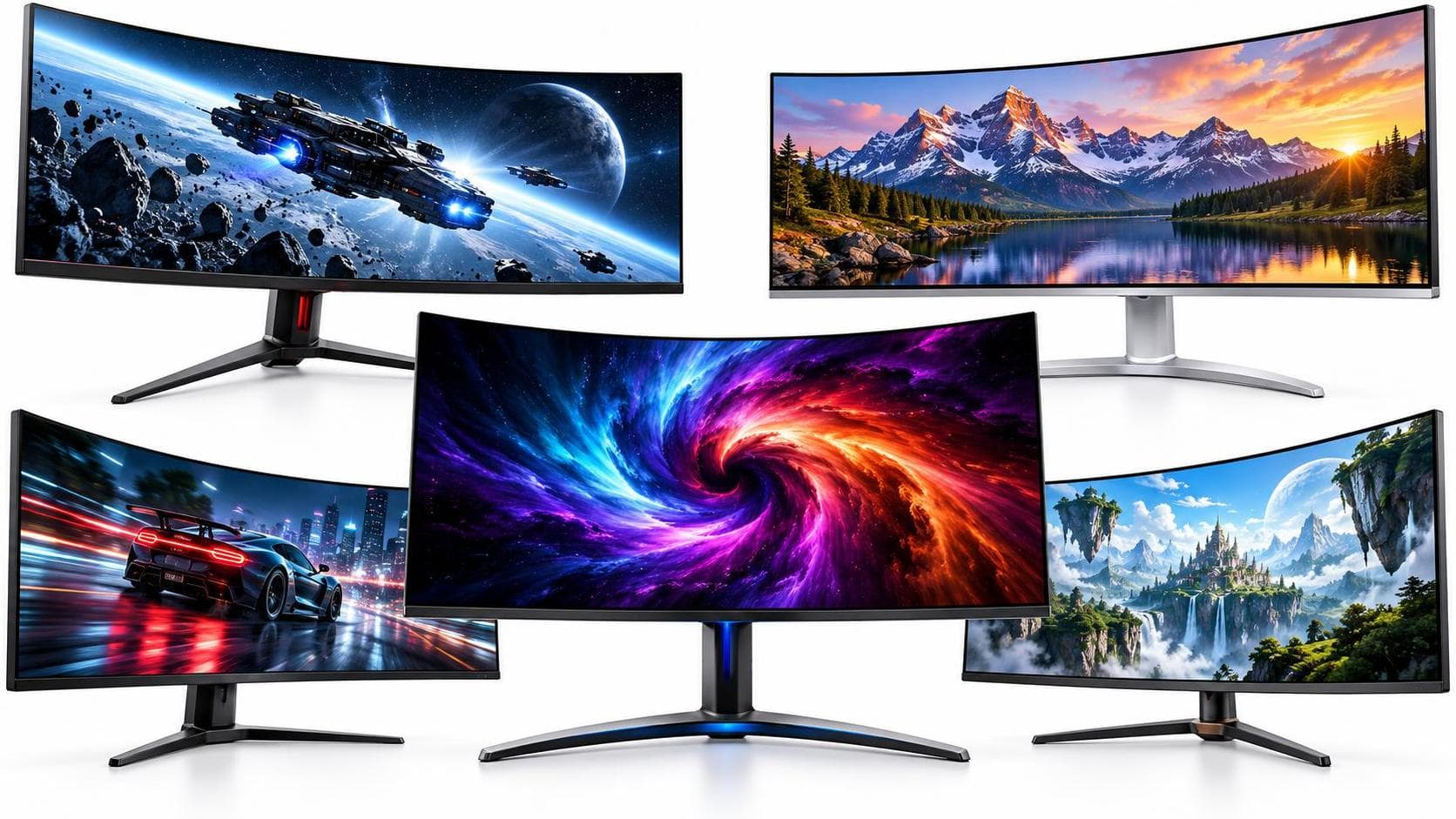 Top 5 Best curved monitors 2026