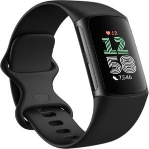 Deals Fitbit Charge 6 Fitness Tracker with Google apps, Heart Rate on Exercise Equipment