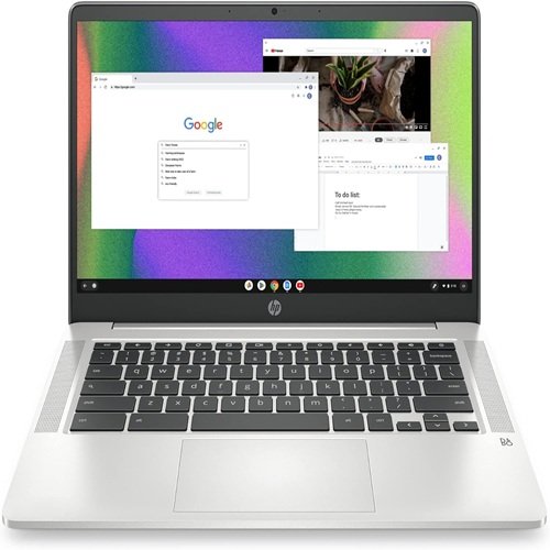 HP Chromebook 14 Laptop, Intel Celeron N4120, 4 GB RAM