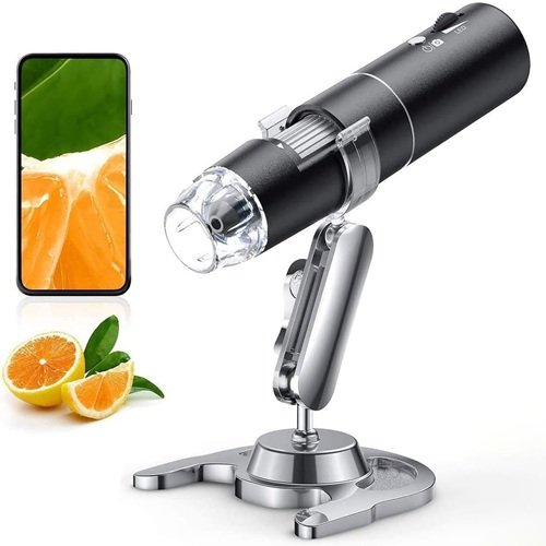 Wireless Digital Microscope, Skybasic 50X-1000X Magnification WiFi Portable Handheld Microscopes