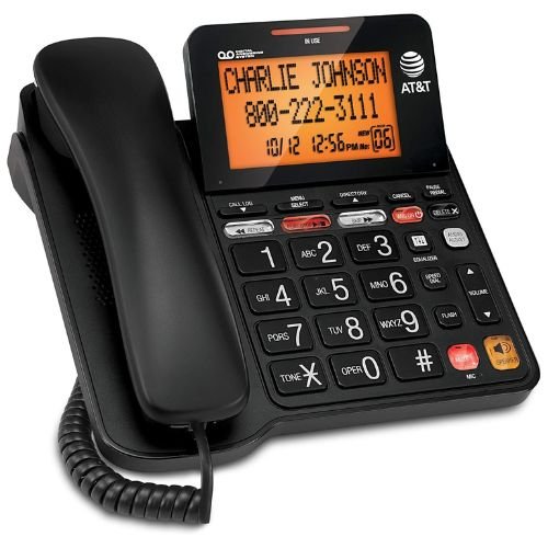 AT&T CD4930 Corded Phone with Digital Answering System