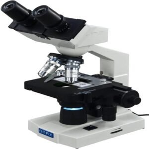 OMAX M82E Series LED Binocular Compound Lab Microscope