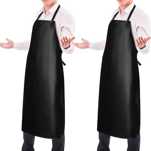 2 Pack Waterproof Rubber Vinyl Apron