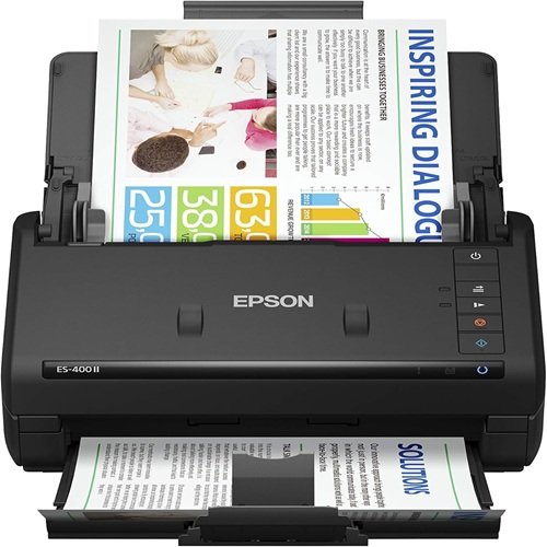 Epson Workforce ES-400 II Color Duplex Desktop Document Scanner