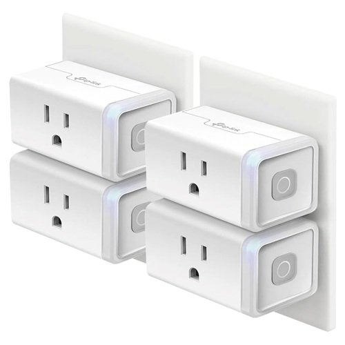 Kasa Smart Plug HS103P4, Smart Home Wi-Fi Outlet Works with Alexa