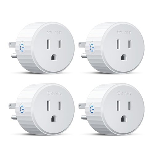 Govee Smart Plug, WiFi Plugs Work with Alexa & Google Assistant, Smart Outlet with Timer & Group Controller