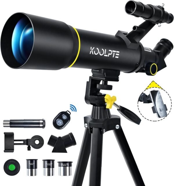 Telescope, 70mm Aperture 400mm AZ Mount Astronomical Refracting Telescopes