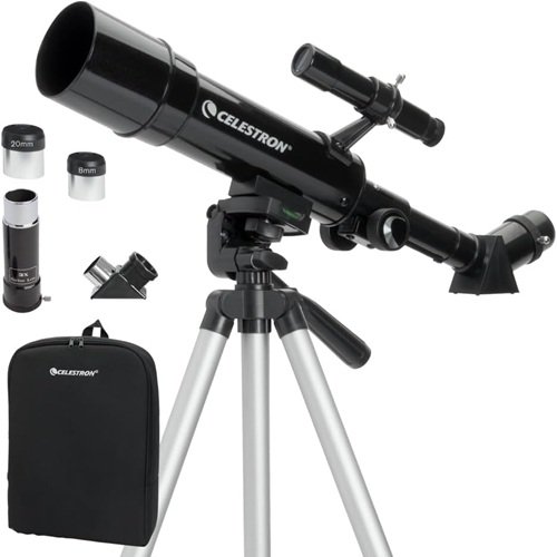 Celestron Travel Scope 50 Portable Refractor Telescope