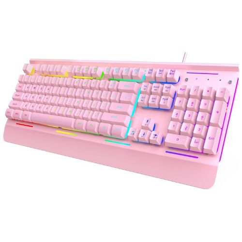 TECKNET Gaming Keyboard, USB Wired Computer Keyboard