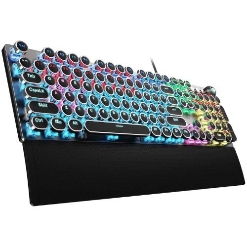 AULA F2088 Typewriter Style Mechanical Gaming Keyboard