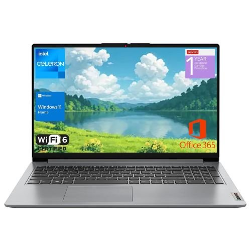 Lenovo IdeaPad 1 Home Laptop, 15.6" FHD Display