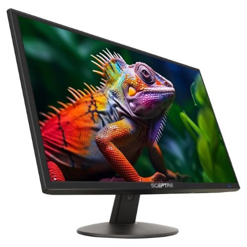 Sceptre 24-inch Prime Monitor Thin 1080p LED Monitor 99% sRGB 2x HDMI VGA Build-in Speakers