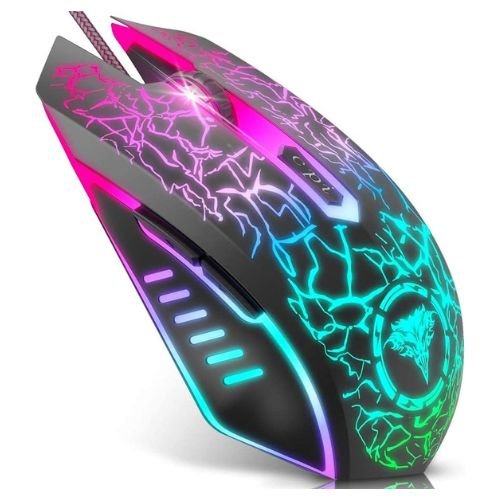 BENGOO Gaming Mouse Wired, Ergonomic Gamer Laptop PC Optical Computer Mice