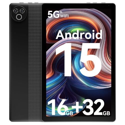 Tablet 10 Inch Android 15 OS GMS Certified Tablets