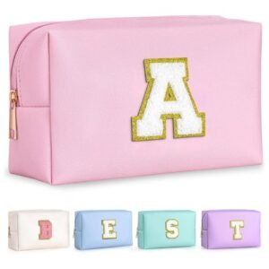 TOPEAST Initial Makeup Bag