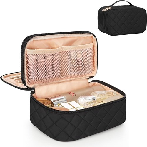 Relavel Makeup Bag, Small Makeup Bag for Women
