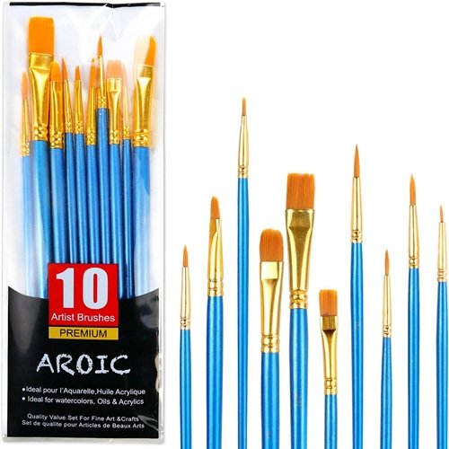Acrylic Paint Brush Set