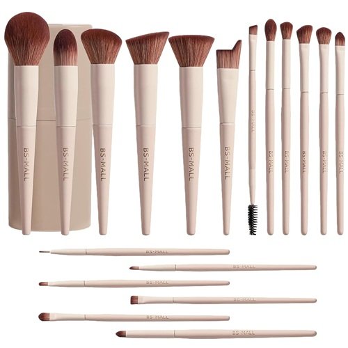 BS-MALL Professional Makeup Brush Set 18 Pcs