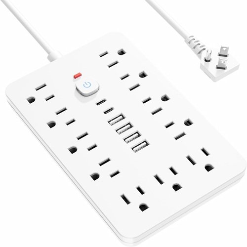 Surge Protector Power Strip 5 Ft