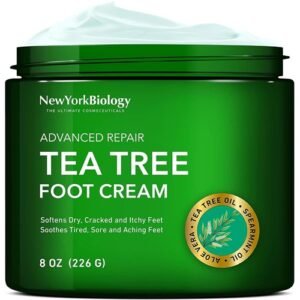 New York Biology Tea Tree Oil Foot Cream