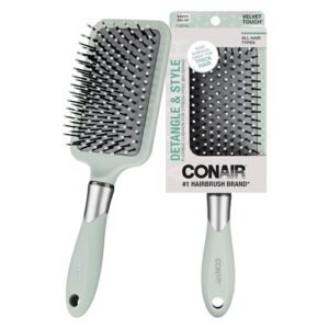 Conair Velvet Touch Paddle Cushion hair brush