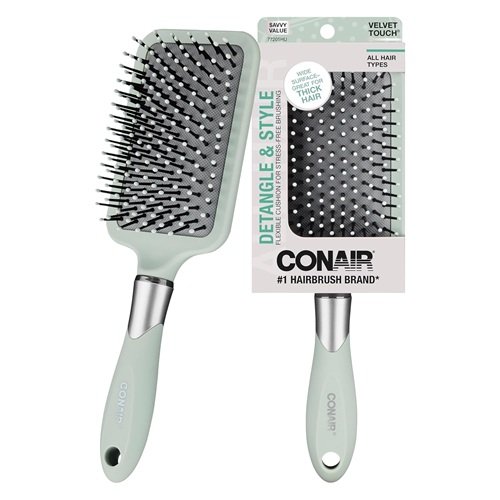 Conair Velvet Touch Paddle Cushion hair brush
