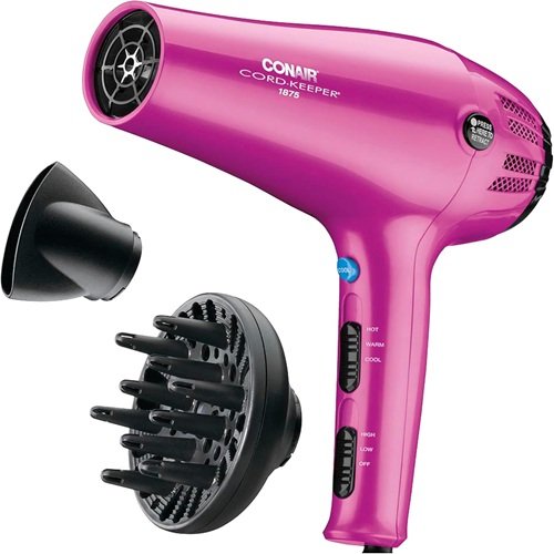Conair Hair Dryer with Retractable Cord