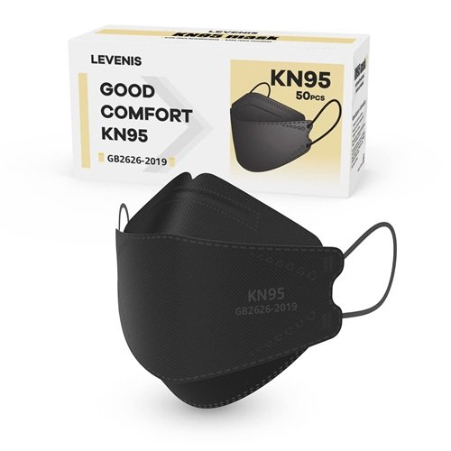 LEVENIS KN95 Face Masks 50 Pack