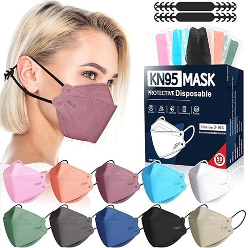 FENFEN KN95 Face Masks Disposable Adults