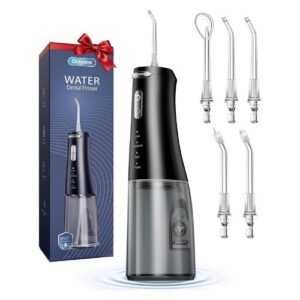 Onlyone Rechargeable Cordless Water Flosser with Adjustable Water Pressure for Daily Oral Care