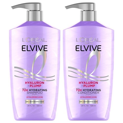 L'Oreal Paris Elvive Hyaluron Plump Shampoo and Conditioner Set