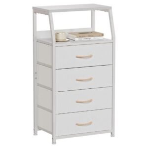 Furnulem Tall 4 Drawers Dresser