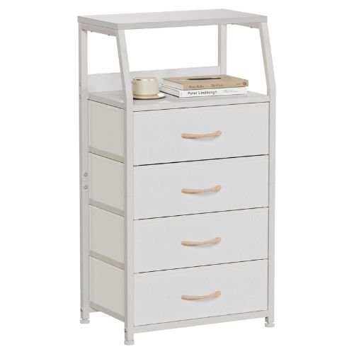 Furnulem Tall 4 Drawers Dresser