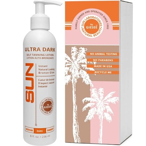 Sun Laboratories By Giesee Ultra Dark Sunless Tanning Lotion 8 oz