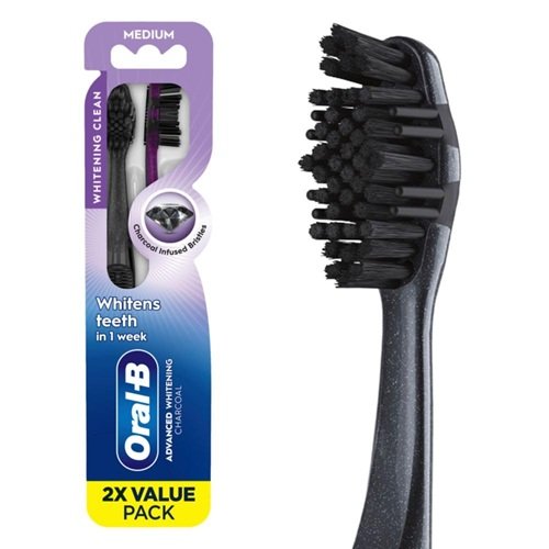 Oral-B 3D White Charcoal toothbrush