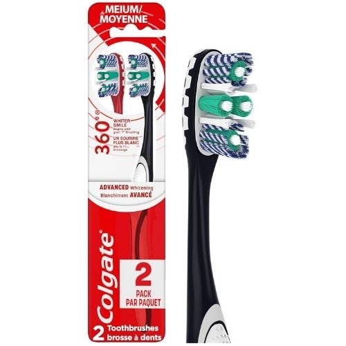 Colgate 360 Optic White Advanced Whitening Toothbrush