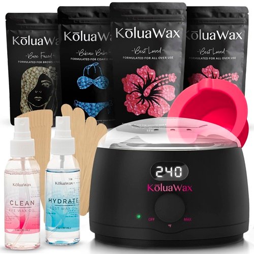 KoluaWax Premium Waxing Kit for Women