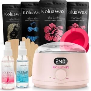 KoluaWax Premium Waxing Kit for Women