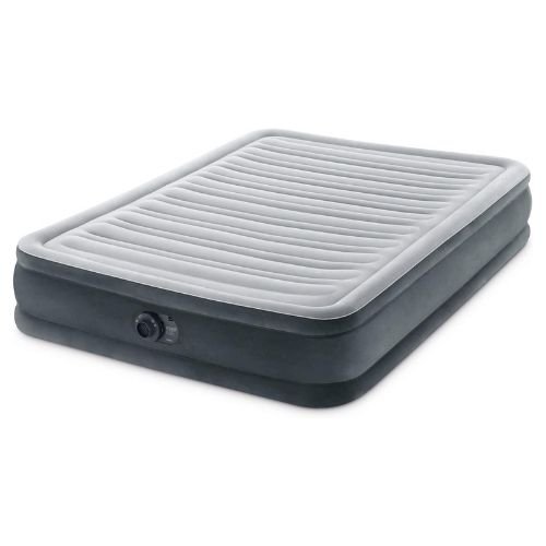Intex Mid-Rise Air Mattress Bed with Built