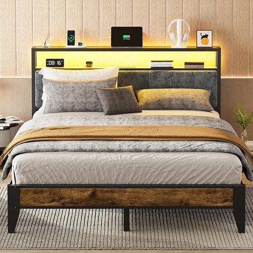 OLEVS Queen Bed