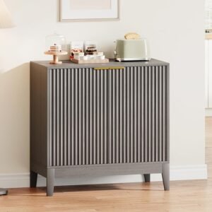 Modern Fluted Cabinet