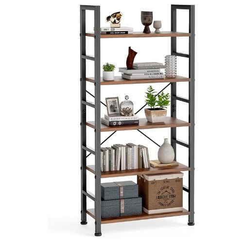 DUMOS 5 Tiers Bookshelf