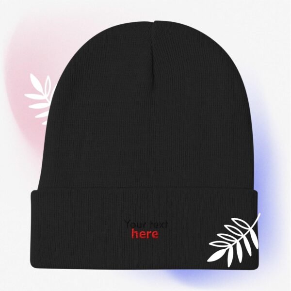 Embroidered Beanie
