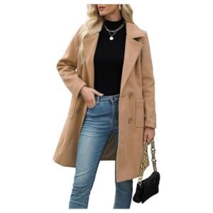 Women Lapel Jacket Outwear